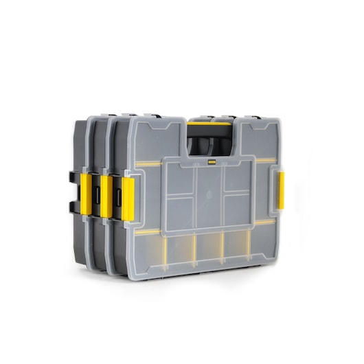 Organizator STANLEY® SORTMASTER® stivuibil cu 14 compartimente