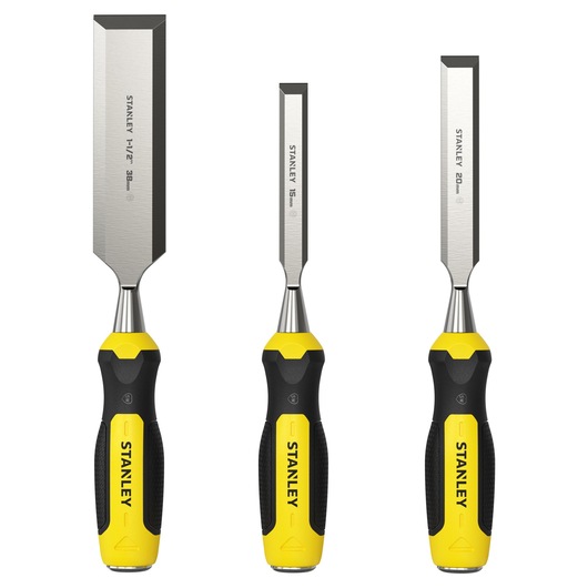 Daltă pentru lemn STANLEY Dynagrip 3 buc. Set - 10, 15, 20 mm