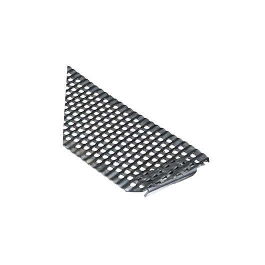 STANLEY 5-21-393 metal replacement blade for surform tool, angled view, on white background.