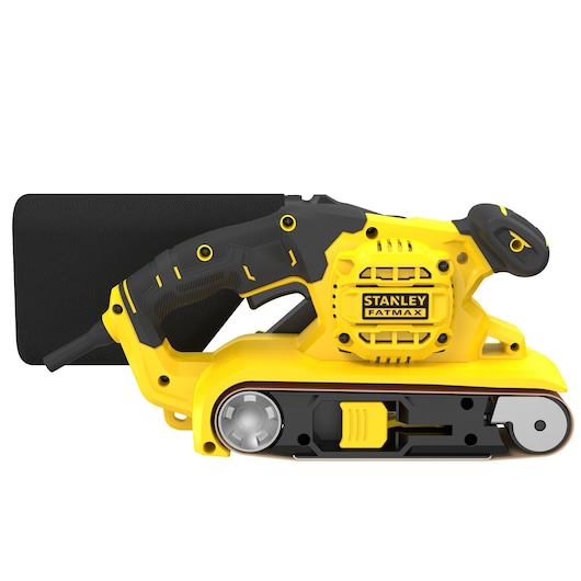 Slefuitor Cu Banda , Stanley FatMax 1010W, Cutie Depozitare si Banda Suplimentara