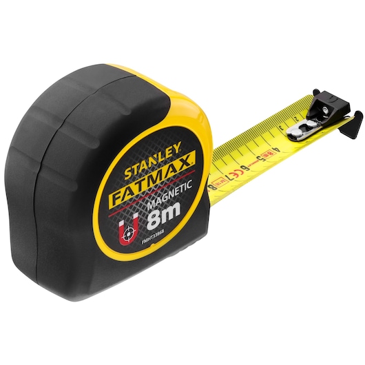 RULETA MAGNETICA STANLEY® FATMAX® BLADEARMOR 8M X 32MM