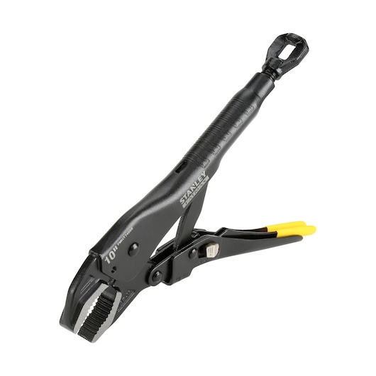 Clește cu blocare STANLEY® cu fălci curbate, 10 in., 250 mm