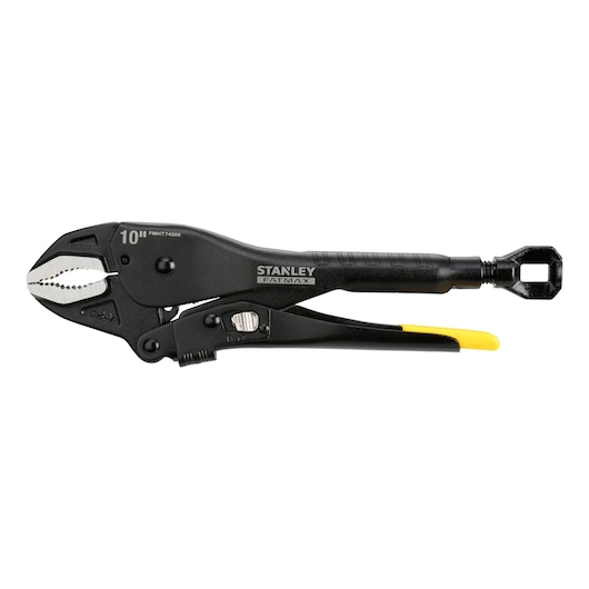 Clește cu blocare STANLEY® cu fălci curbate, 10 in., 250 mm