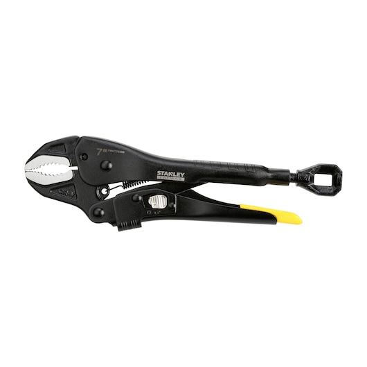 Clește cu blocare STANLEY® cu fălci curbate, 7 in., 180 mm