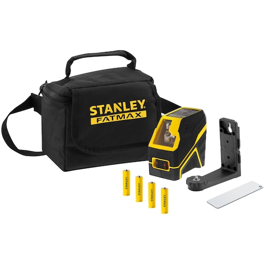 Nivelă laser STANLEY® FATMAX® cu linie transversală, culoare roșu alcalin FCL-R
