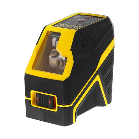 Nivelă laser STANLEY® FATMAX® cu linie transversală, culoare roșu alcalin FCL-R