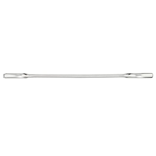 STANLEY FMMT13072-0 pry bar, silver finish, photographed on white background, straight view.