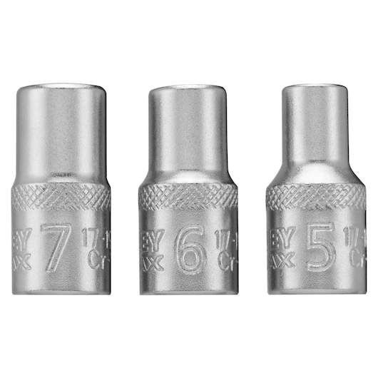 Trusă de chei tubulare STANLEY® FATMAX® 1/4 in. 5-6-7 mm
