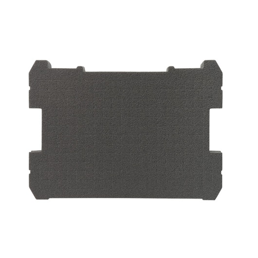 STANLEY FMST1-72365 black foam insert, rectangular shape, tool storage accessory, top-down view.