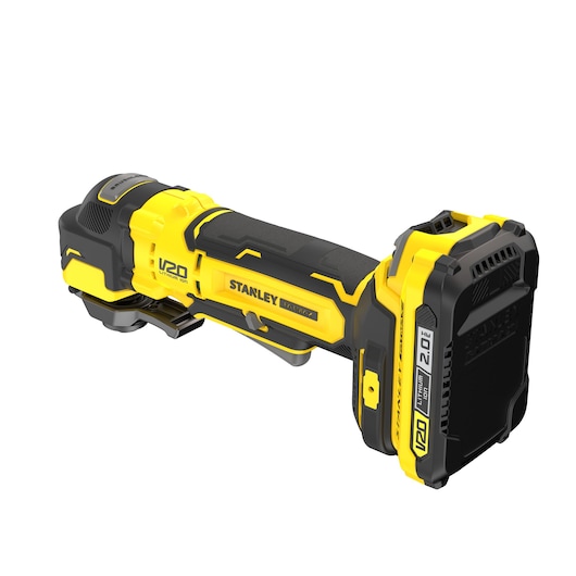 18V STANLEY® FATMAX® V20 Brushless Oscillating Multi-Tool with 2 x 2.0Ah Lithium-Ion Batteries and Kit Box