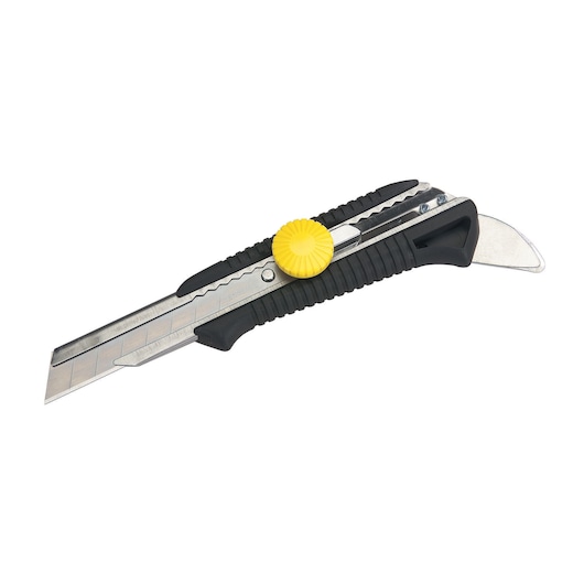 Cutter cu lamă segmentată, cu blocare prin glisare, pentru decoratori STANLEY® 18 mm