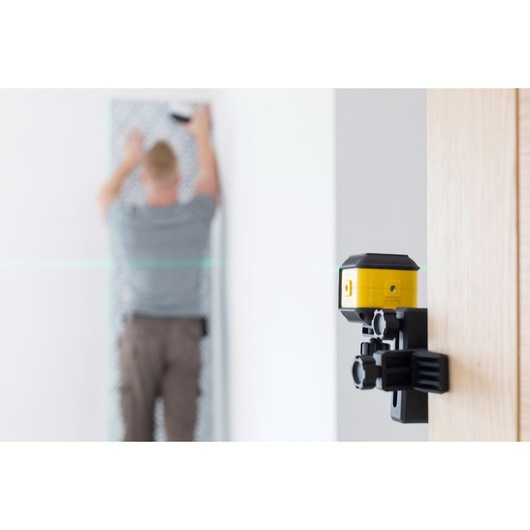 Laser cu linie transversală verde STANLEY® Cubix