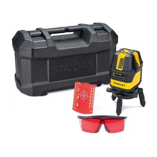 Nivelă laser roșie cu linii multiple STANLEY® 4V1H