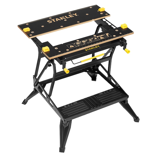 Banc de lucru și menghină 2 în 1 STANLEY® cu clemă verticală