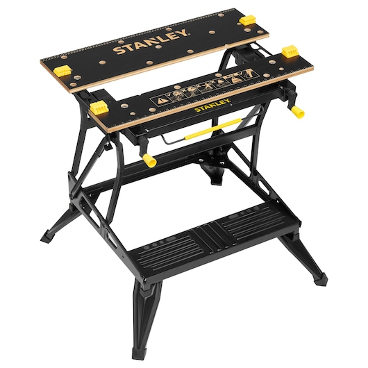 Banc de lucru și menghină 2 în 1 STANLEY® cu clemă verticală