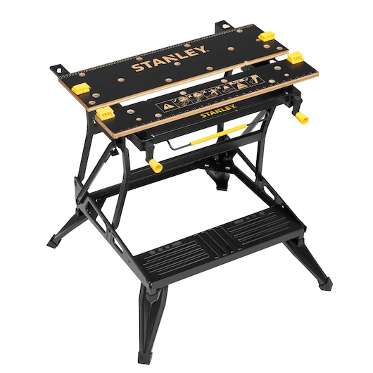 Banc de lucru și menghină 2 în 1 STANLEY® cu clemă verticală