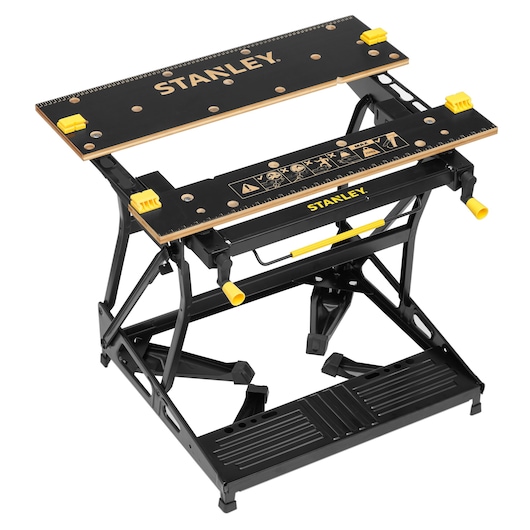 Banc de lucru și menghină 2 în 1 STANLEY® cu clemă verticală