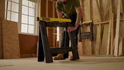 Video SET Capră pliabilă STANLEY® (pereche), cu înălțime și lățime ajustabile, capacitate max. 450 kg